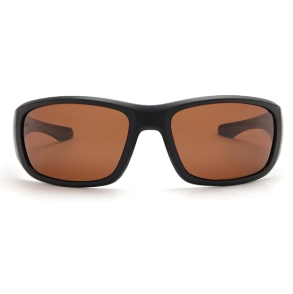 Pro Series Polarized Fishing Sunglasses Rubber Accents UV400 Protection Amber - Picture 4 of 7